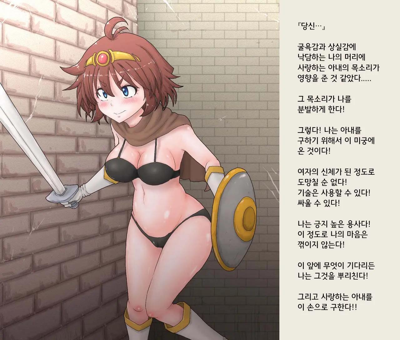 Nyotaika Onaho Yuusha-Sama - Ore Yuusha Nanoni Seitenkan De Onna Ni Sarete Orc No Onaho Ni Sarechatta | 여체화 오나홀 용자님 나 용사인데 성전환으로 여자가 되어 오크 호나홀이 되버렸다